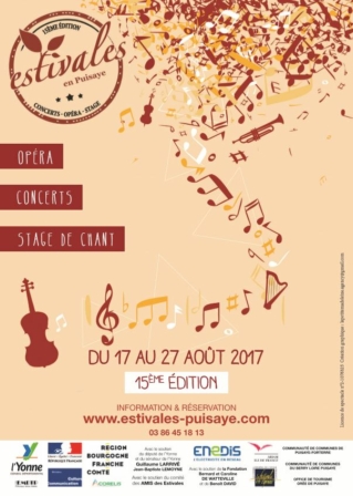 Visuel Estivales Puisaye 2017