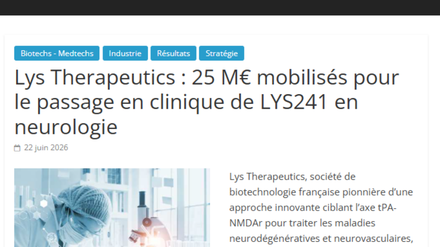 Lys MyPharma 25ME