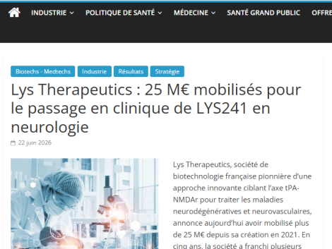 Lys MyPharma 25ME